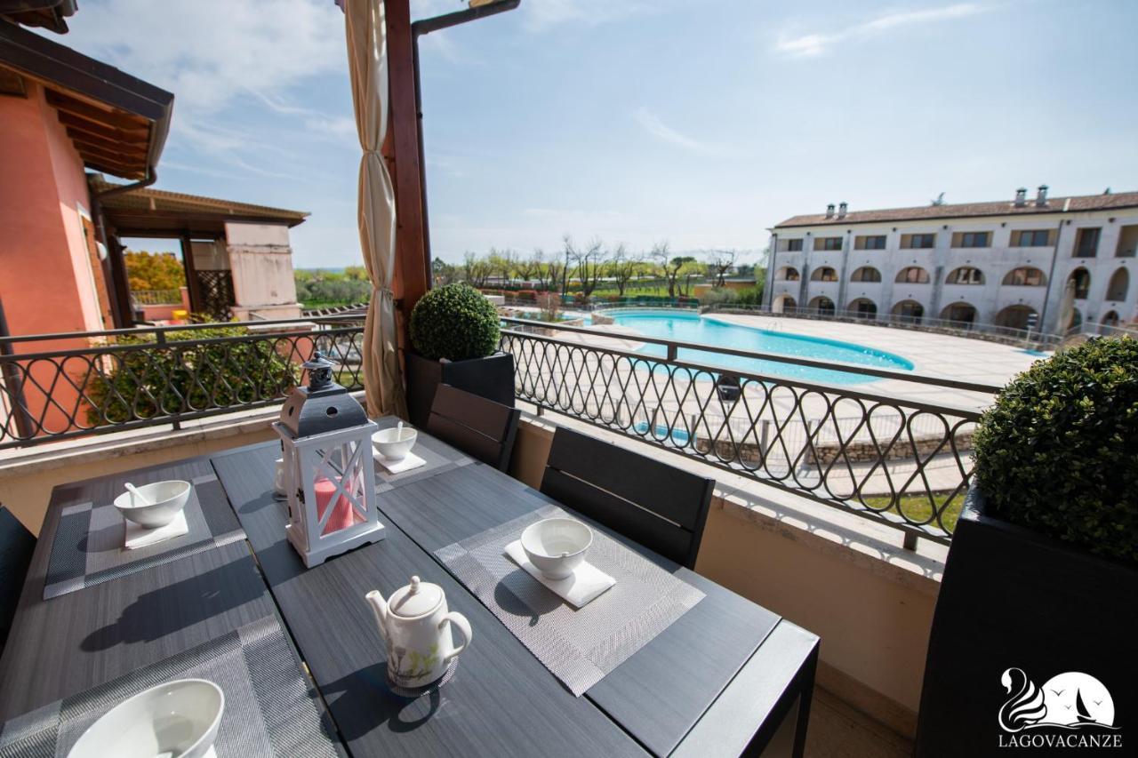 Appartamento Lago Blu มาแนร์บา เดล การ์ดา ภายนอก รูปภาพ
